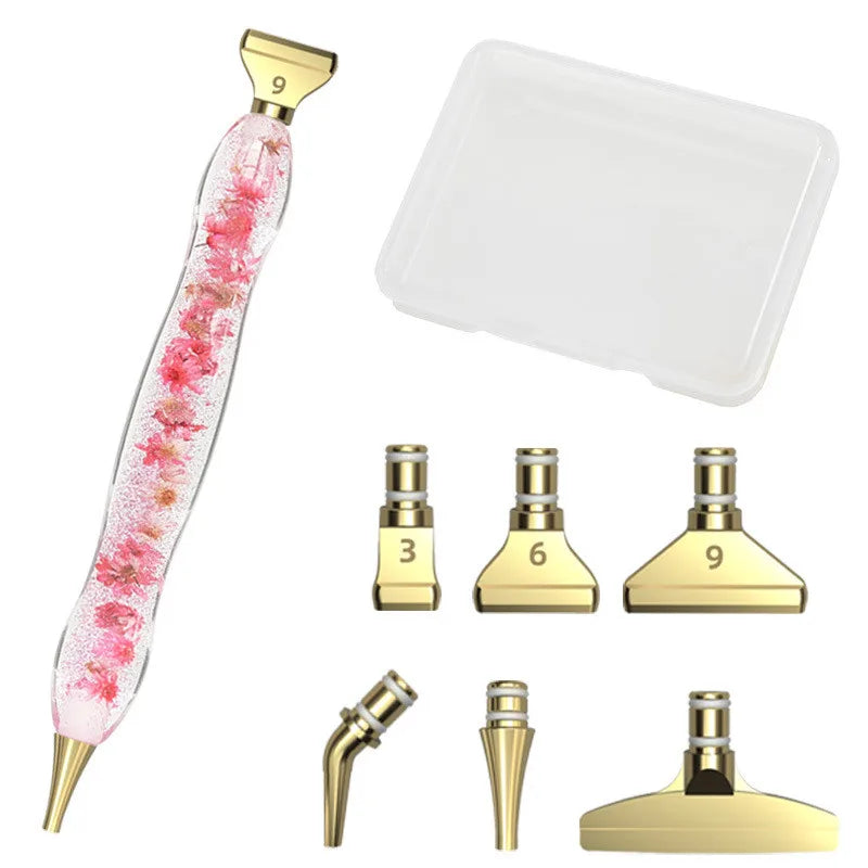 Botanical Spark – Resin Diamond Painting Pens & Tray