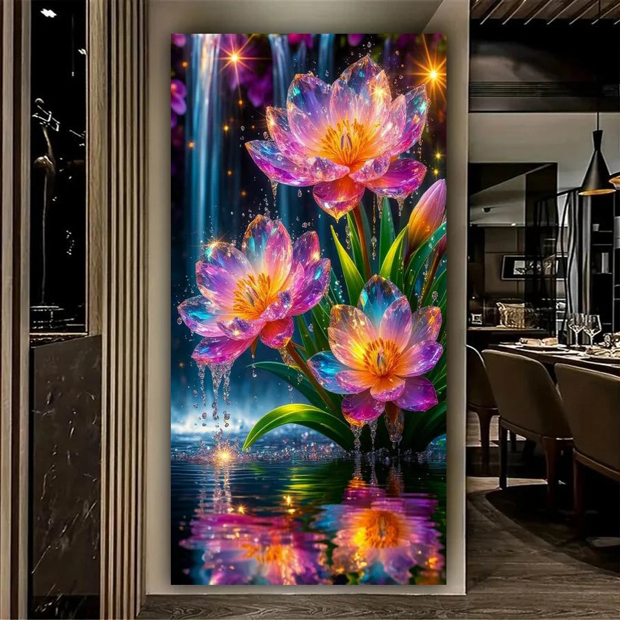Petal Symphony – Floral Diamond Painting Collection