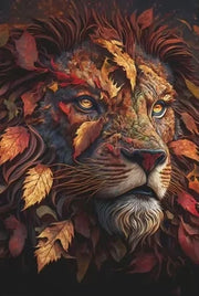 Autumn Guardians Wildlife Collection Diamond Painting Kit artwork design A1