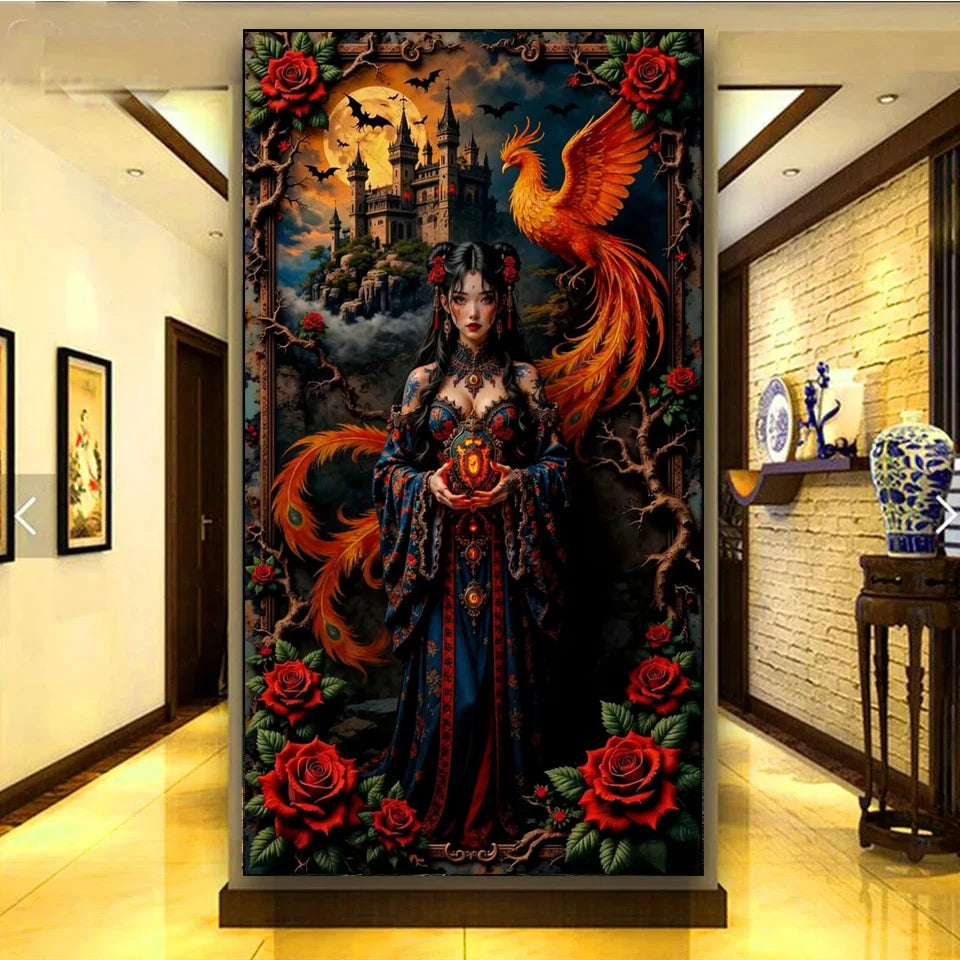 Rosebound Guardians Collection Diamond Painting Kit