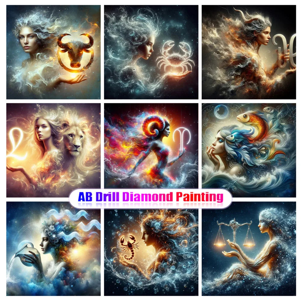 Celestial Constellations – AB Diamond Painting Collection