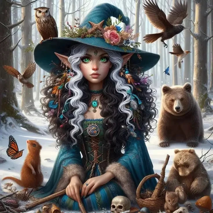 Spellbound Sisters – Witch Collection Diamond Painting Kit