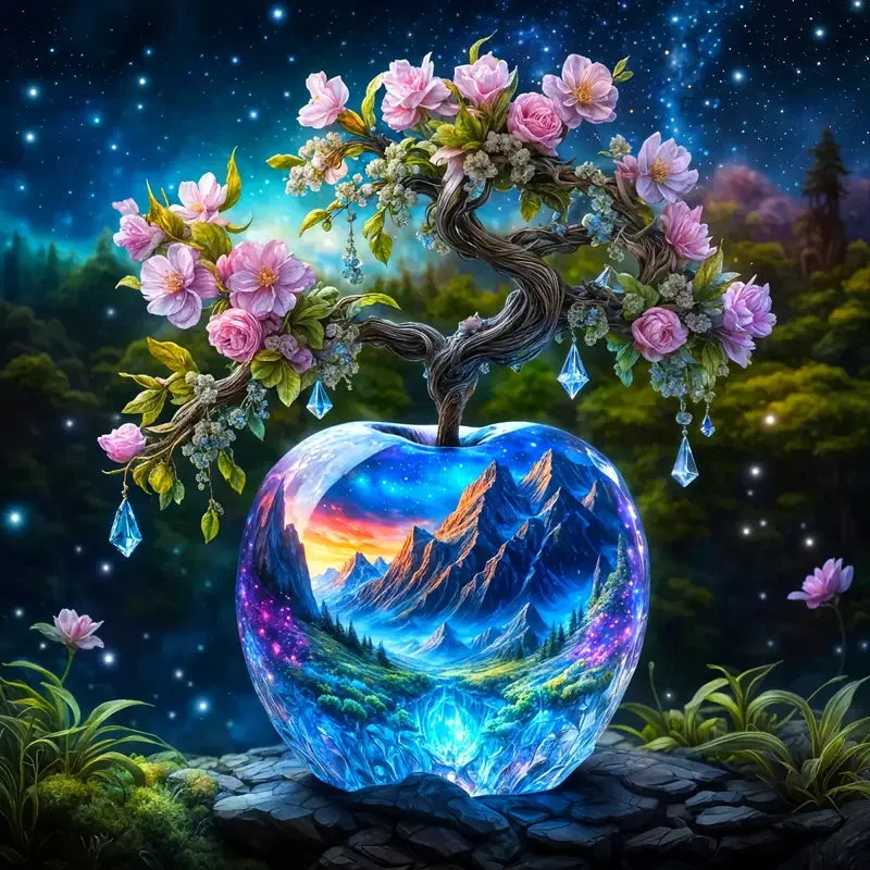 Enchanted Worlds – Glass Landscape Diamond Painting Collection