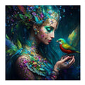 Avian Companions – Woman & Bird Diamond Painting Collection