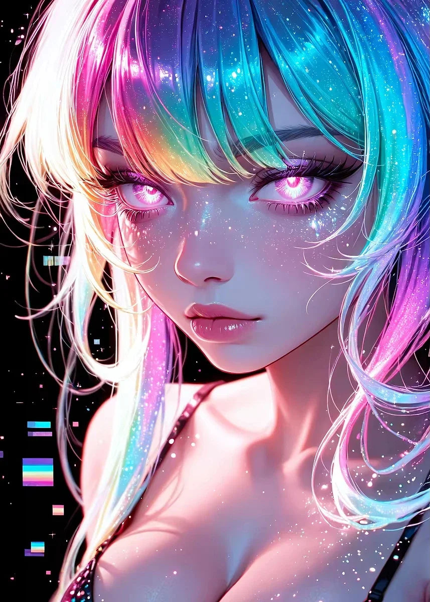 Modern Muse – Abstract Portrait Collection Diamond Painting Kit