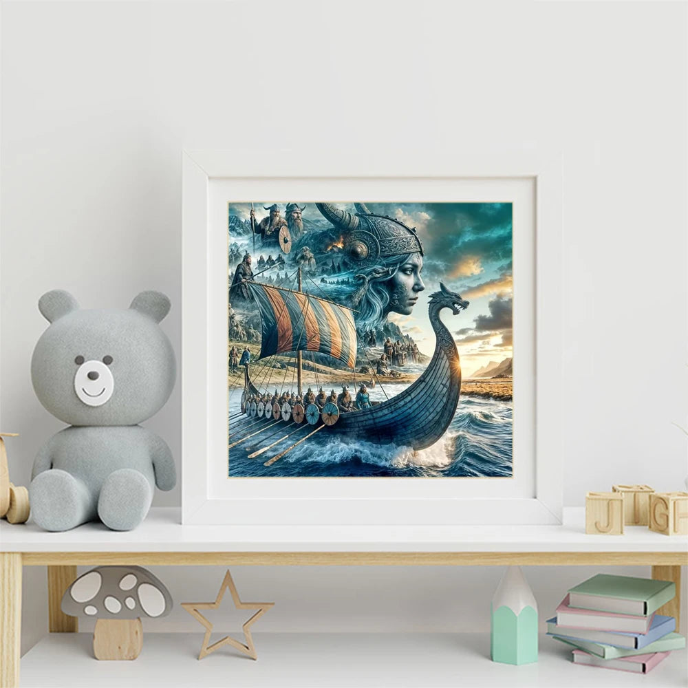 Viking Voyage Diamond Painting Kit